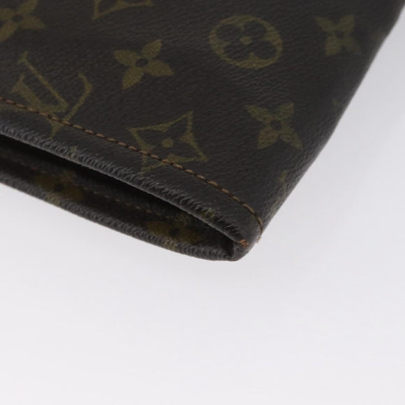 LOUIS VUITTON Monogram Posh Documents Briefcase M53457 LV Auth ti3808