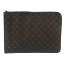 LOUIS VUITTON Monogram Posh Documents Briefcase M53457 LV Auth ti3808-13