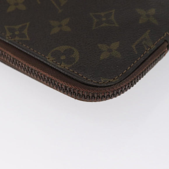 LOUIS VUITTON Monogram Posh Documents Briefcase M53457 LV Auth ti3808