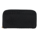 BOTTEGA VENETA INTRECCIATO Wallet Leather 2 Set Black Red Auth ti3810-2