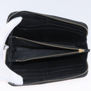 BOTTEGA VENETA INTRECCIATO Wallet Leather 2 Set Black Red Auth ti3810-8