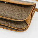 GUCCI Micro GG Supreme Shoulder Bag PVC Brown Gold 001 116 0917 Auth ti3822-9