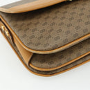 GUCCI Micro GG Supreme Shoulder Bag PVC Brown Gold 001 116 0917 Auth ti3822-14