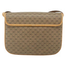 GUCCI Micro GG Supreme Shoulder Bag PVC Brown Gold 001 116 0917 Auth ti3822-2