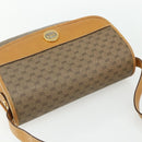 GUCCI Micro GG Supreme Shoulder Bag PVC Brown Gold 001 116 0917 Auth ti3822-6