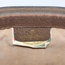 GUCCI GG Supreme Web Sherry Line Clutch Bag PVC Beige 89 01 002 Auth ti3823-9