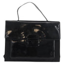 PRADA Business Bag Nylon Black Silver Auth ti3827-13