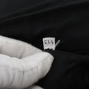 PRADA Business Bag Nylon Black Silver Auth ti3827-12