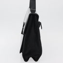 PRADA Business Bag Nylon Black Silver Auth ti3827-3