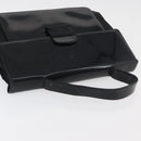 PRADA Business Bag Nylon Black Silver Auth ti3827-6