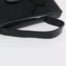 PRADA Business Bag Nylon Black Silver Auth ti3827-7