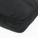 PRADA Sports Shoulder Bag Nylon Black Silver Auth ti3828-9