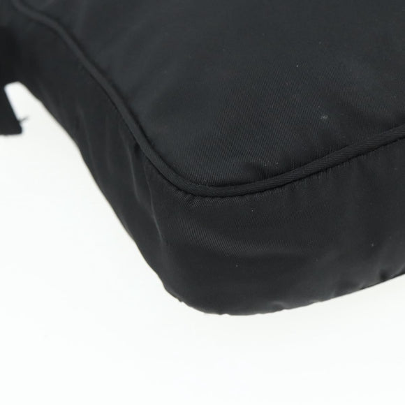 PRADA Sports Shoulder Bag Nylon Black Silver Auth ti3828