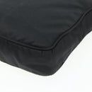 PRADA Sports Shoulder Bag Nylon Black Silver Auth ti3828-15