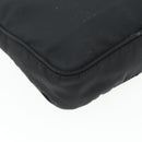 PRADA Sports Shoulder Bag Nylon Black Silver Auth ti3828-16