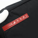 PRADA Sports Shoulder Bag Nylon Black Silver Auth ti3828-17