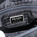 PRADA Sports Shoulder Bag Nylon Black Silver Auth ti3828-18