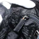 PRADA Sports Shoulder Bag Nylon Black Silver Auth ti3828-21