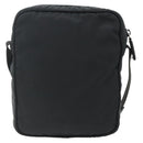 PRADA Sports Shoulder Bag Nylon Black Silver Auth ti3828-2