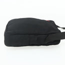 PRADA Sports Shoulder Bag Nylon Black Silver Auth ti3828-4