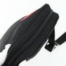 PRADA Sports Shoulder Bag Nylon Black Silver Auth ti3828-6