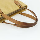 LOUIS VUITTON Monogram Vernis Houston Hand Bag Beige M91004 LV Auth ti3833-7