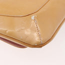LOUIS VUITTON Vernis Thompson Street Bag Marshmallow Pink M91070 Auth ti3834-16