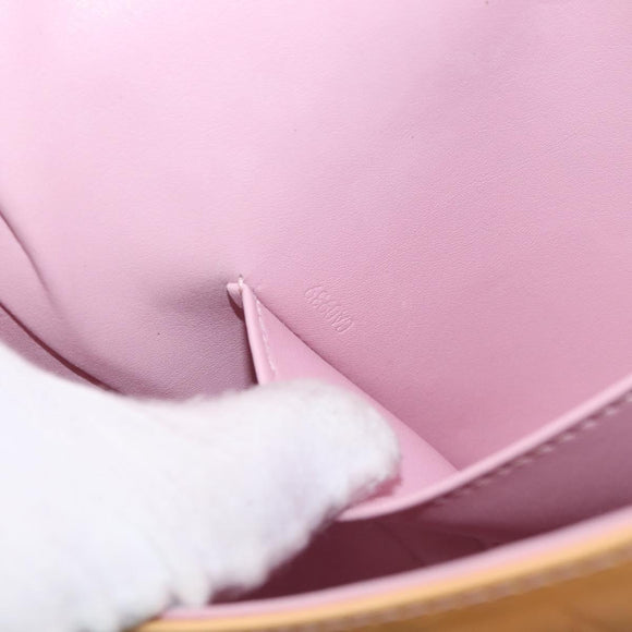 LOUIS VUITTON Vernis Thompson Street Bag Marshmallow Pink M91070 Auth ti3834