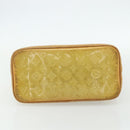 LOUIS VUITTON Monogram Vernis Houston Hand Bag Beige M91004 LV Auth ti3835-9
