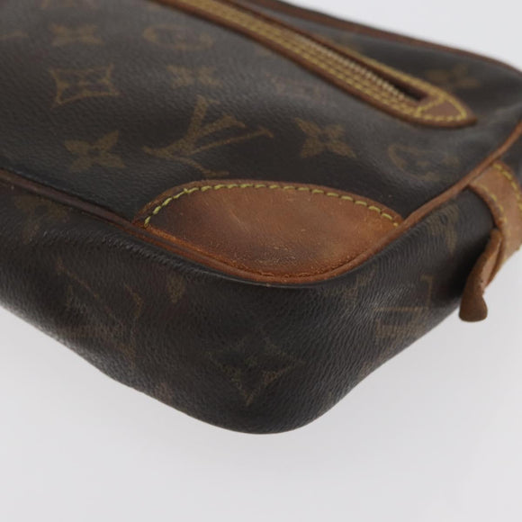 LOUIS VUITTON Monogram Marly Dragonne GM Clutch Bag M51825 LV Auth ti3836
