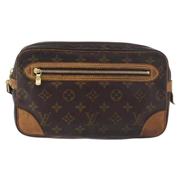 LOUIS VUITTON Monogram Marly Dragonne GM Clutch Bag M51825 LV Auth ti3836