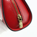 LOUIS VUITTON Epi Dauphine PM Pouch Castilian Red M48447 LV Auth ti3837-8