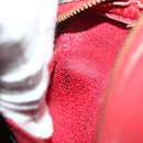 LOUIS VUITTON Epi Dauphine PM Pouch Castilian Red M48447 LV Auth ti3837-12