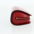 LOUIS VUITTON Epi Dauphine PM Pouch Castilian Red M48447 LV Auth ti3837-4