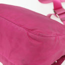 PRADA Shoulder Bag Nylon Pink Silver Auth ti3838-16