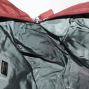 PRADA Sports Boston Bag Nylon Bordeaux Silver Auth ti3840-21