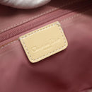 Christian Dior Trotter Canvas Shoulder Bag PVC Pink Silver Auth ti3841-15