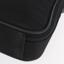 PRADA Business Bag Nylon Black Silver Auth ti3842-14