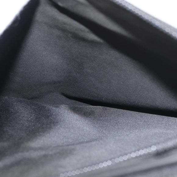 PRADA Business Bag Nylon Black Silver Auth ti3842