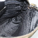 PRADA Sports Shoulder Bag Nylon Khaki Silver Auth ti3845-19
