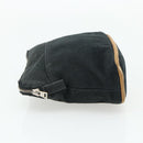 HERMES Bolide Pouch Canvas 2 Set Yellow Brown Auth ti3848-10