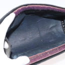 GUCCI GG Supreme Sherry Line Clutch Bag PVC Navy 37 014 2125 Auth ti3859-13