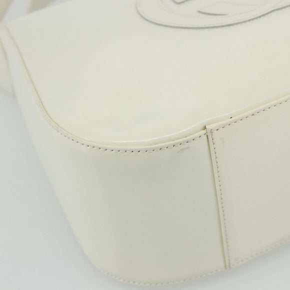 GUCCI Schoudertas Emaille Wit 001 1364 1703 Authentiek ti3860