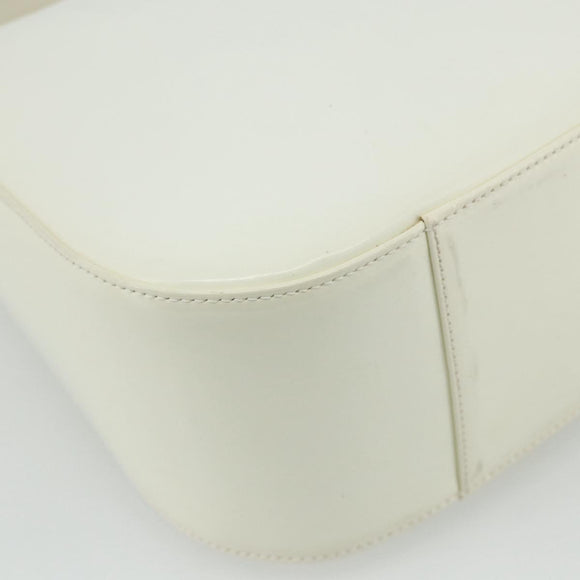 GUCCI Schoudertas Emaille Wit 001 1364 1703 Authentiek ti3860
