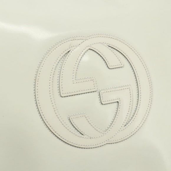 GUCCI Schoudertas Emaille Wit 001 1364 1703 Authentiek ti3860