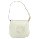 GUCCI Schoudertas Emaille Wit 001 1364 1703 Authentiek ti3860-1