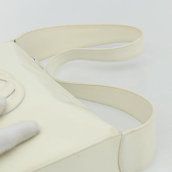 GUCCI Schoudertas Emaille Wit 001 1364 1703 Authentiek ti3860