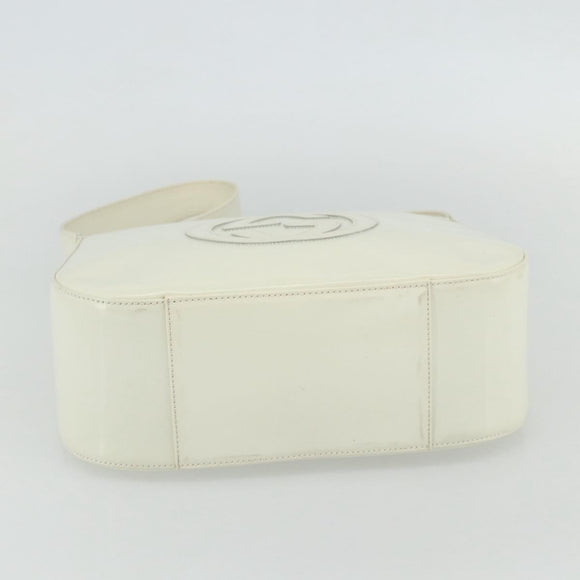 GUCCI Schoudertas Emaille Wit 001 1364 1703 Authentiek ti3860