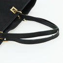 GUCCI GG Canvas Tote Bag Black Gold 002 1097 Auth ti3861-7