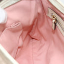 GUCCI GG Canvas Sherry Line Shoulder Bag Pink Gold 144388 Auth ti3863-20